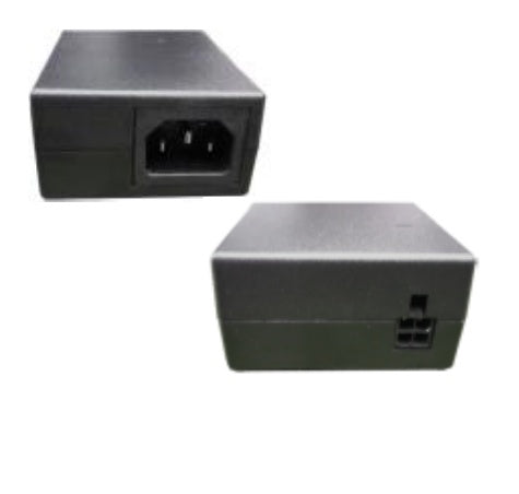 Fuente de poder con cable 4 pines y cable de poder PWR-BGA12V50W0WW, 23844-00-00R, CBL-DC-388A1-01