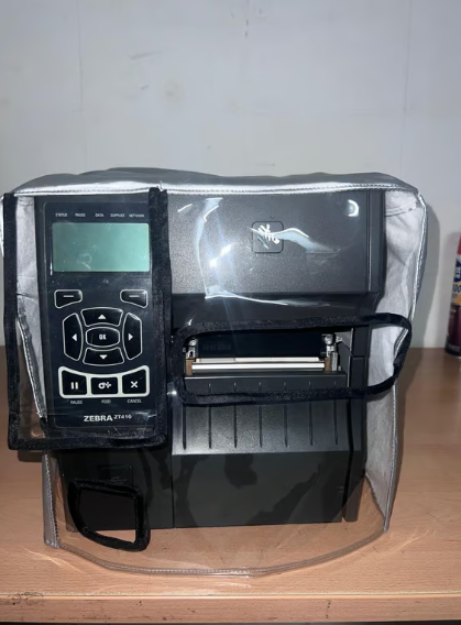 Funda lona aluminio afelpada por dentro o de tela Golden con ventana transparentes con abertura en panel de botones impresora Zebra ZM400 SERIES ZT400 SERIES