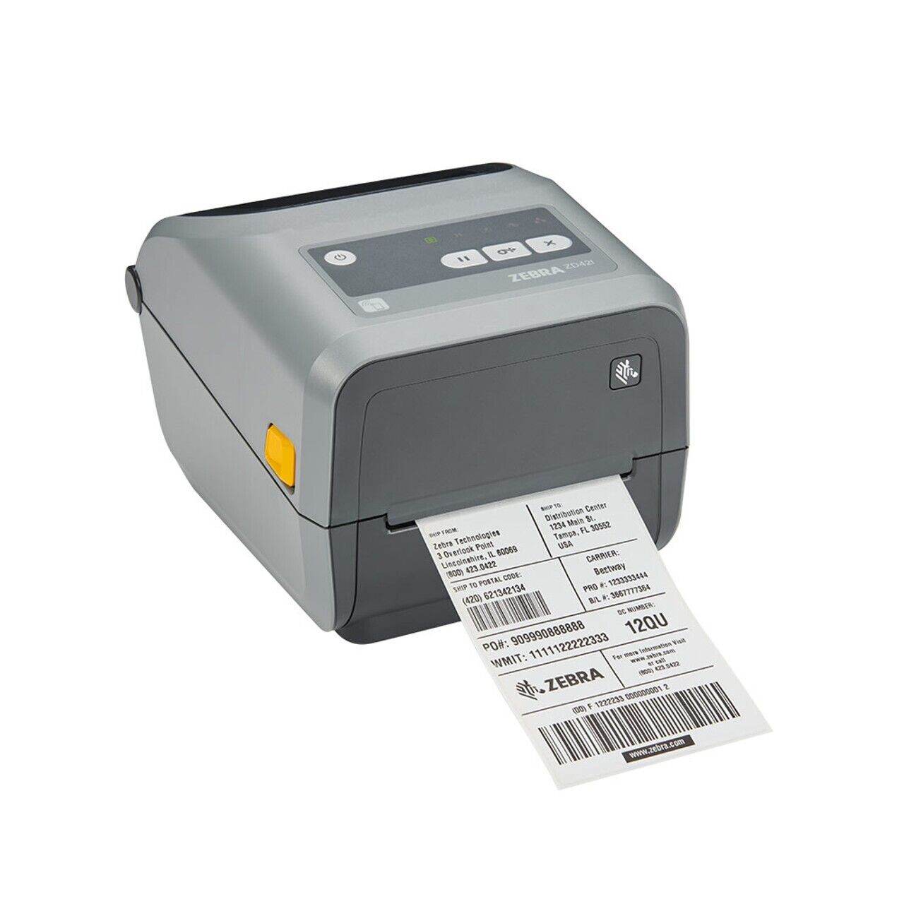 Zebra ZD421, Impresora de Etiquetas, Transferencia Térmica, 203 x 203DPI, USB Host, USB, Negro SKU: ZD4A042-301M00EZ