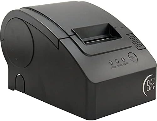 EC Line EC-PM-58110, Impresora de Tickets, Térmica Directa, USB/Serial, Cortador Manual, Negro SKU: EC-PM-58110-USB