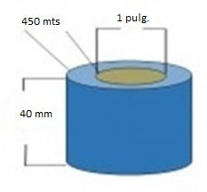 RIBBON CERA WAX, 40X450mts, rollo