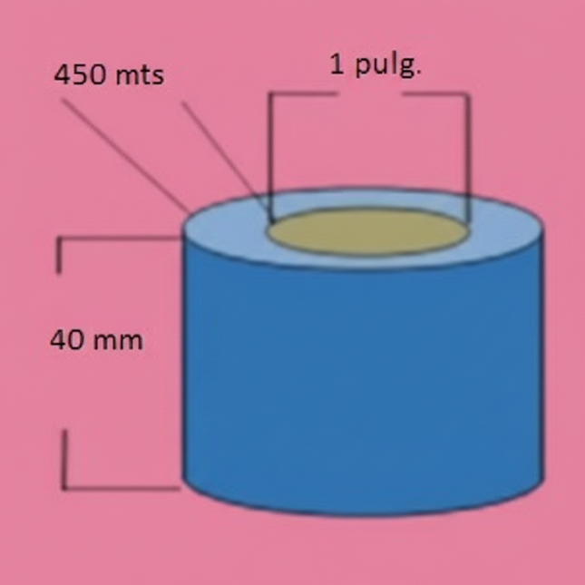 RIBBON CERA WAX, 40X450mts, rollo