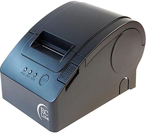 EC Line EC-PM-58110, Impresora de Tickets, Térmica Directa, USB/Serial, Cortador Manual, Negro SKU: EC-PM-58110-USB