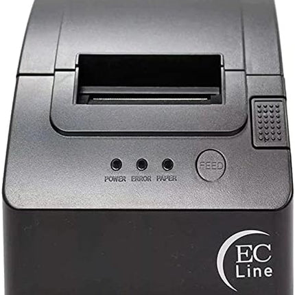 EC Line EC-PM-58110, Impresora de Tickets, Térmica Directa, USB/Serial, Cortador Manual, Negro SKU: EC-PM-58110-USB