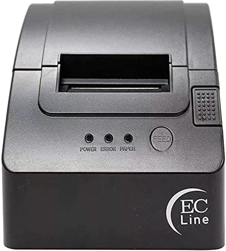 EC Line EC-PM-58110, Impresora de Tickets, Térmica Directa, USB/Serial, Cortador Manual, Negro SKU: EC-PM-58110-USB