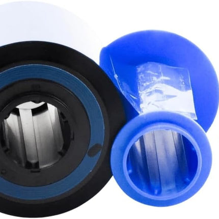 Cinta HID FARGO DTC1500 YMCKO, EOL (NUEVO N.º DE PIEZA 045630) a todo color con superposición de resina negra y transparente, 500 imágenes, se vende por rollo.