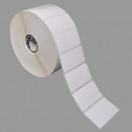 Etiqueta TTR blanca 1 al paso, 51X25, 2000 piezas x rollo C1