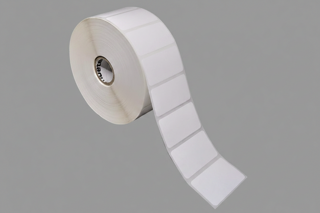 Etiqueta TTR blanca 1 al paso, 51X25, 2000 piezas x rollo C1