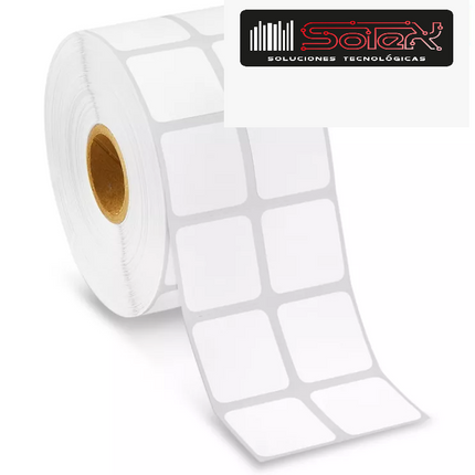 Etiqueta TTR bca 51x51 dos al apaso c1 rollo 1000pzs