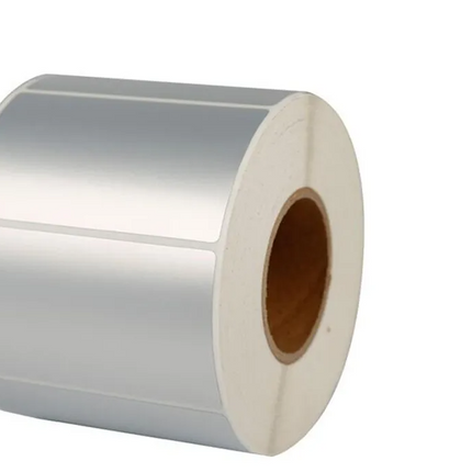 Etiqueta TTR metalizada core1 plata 1000 X ROLLO 1PASO 51X51