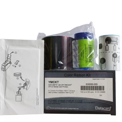 Cinta DataCard YMCKT, 500 Impresiones, para CD800/CP40 Plus/CP80 Plus/CP80 535000-003