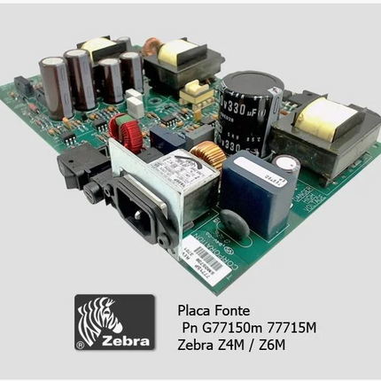 Zebra Z4M plus Fuente de Alimentación 77711 Poder 77715M CPL Parts