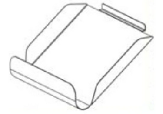 Bandeja dEeCutter Zebra S4M, ZM400, ZT230, ZT231, ZT410, ZT411, P1037974-037