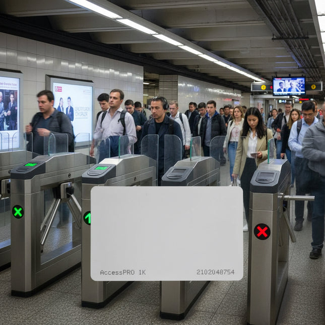 Tarjeta de Identificación de proximidad RFID TK4100, 1pieza, 125kHz, ACCESS-CARD-M1KCN