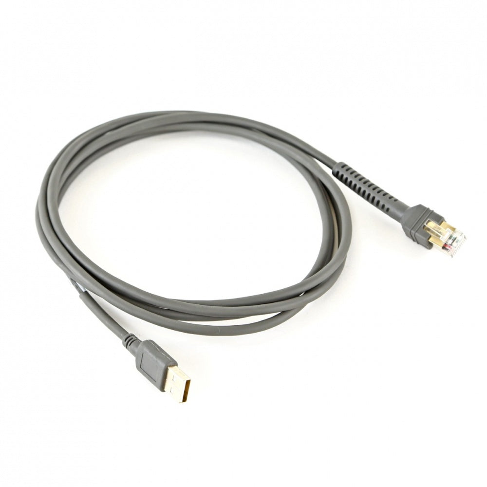 Cable de escaner universal estilo 3 RJ45 A USB gris SHIELDED MOD PLUG CBA-U21-S07ZBR