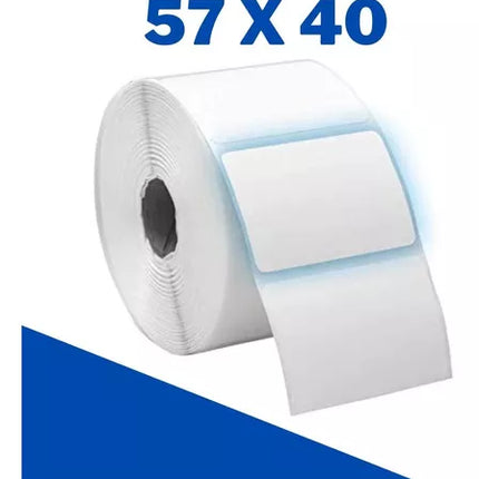Etiqueta Bascula 57x40 Mm Térmica Directa 1000 Pz C/u C1.5