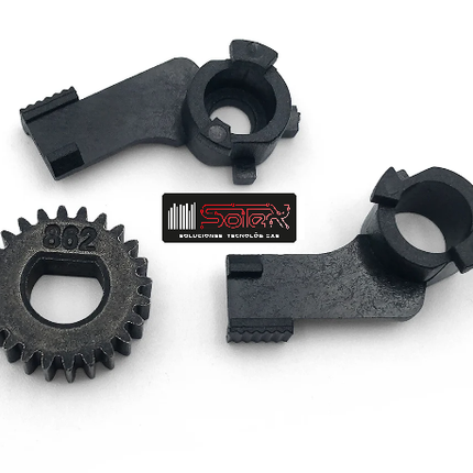 Engranaje de rodamientos para impresora térmica Zebra GK420T, GX420T, GK430T, GX430T, 105934-034