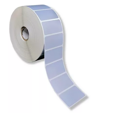 Etiqueta de seguridad plata tipo void, 51X25, 1000 piezas x rollo