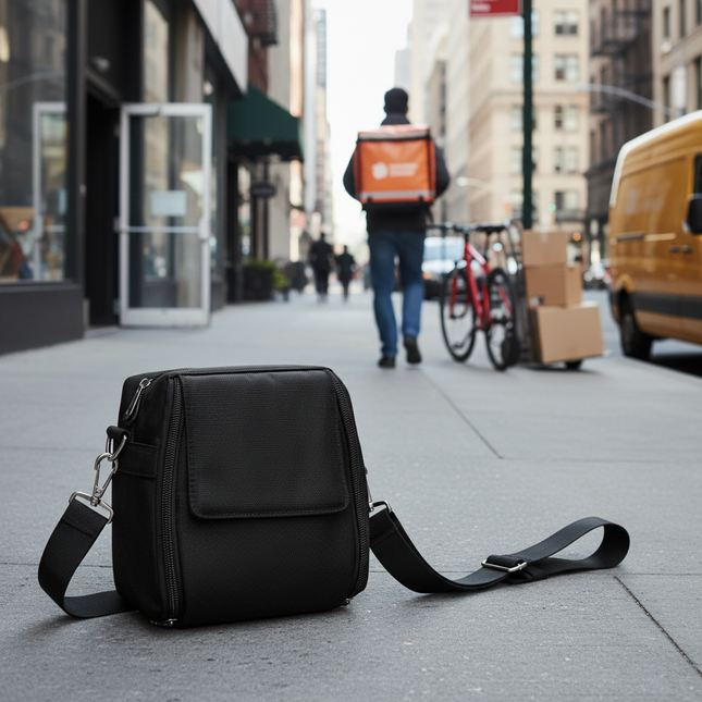 Bolsa FUNDA para impresora ZQ630 QLN420, funda de cinturón para impresora de etiquetas ZQ630 QLN420