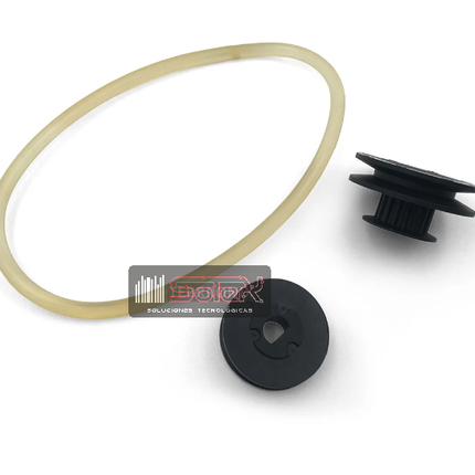 ZEBRA Kit ribbon drive system zxp3,zxp1 P1031925-023 liga y engranes para impresora Zebra ZXP3, ZXP1, sistema de accionamiento de cinta, tarjeta de identificación, Original