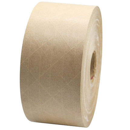 CINTA DE GOMA KRAFT MARRON DE 2.75PLG(7CM) X 450 PIES. PAQ 2 ROLLOS