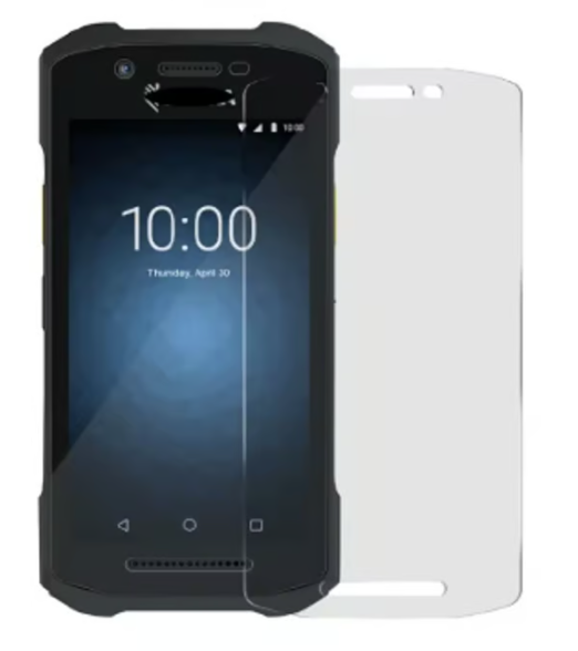 caja con 3pzs Protector de pantalla de vidrio templado mica de cristal para terminal Zebra Symbol TC21, TC210K y TC26, película protectora HD 9H