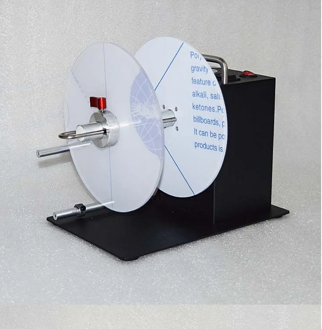REBOBINADOR DE ETIQUETAS AUT DS803 DOUBLE BAFLE