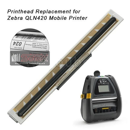 ZEBRA Cabezal de impresión para impresora Zebra QLn420, 203dpi P1050667-001