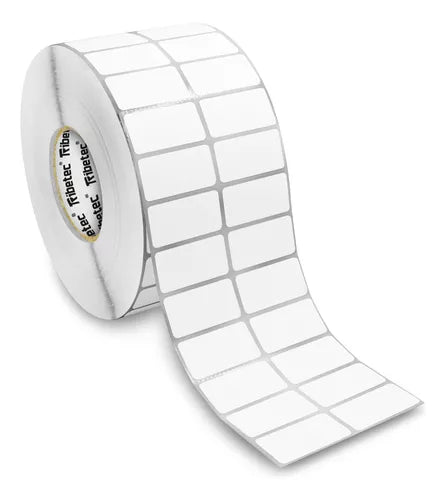 Etiqueta TTR blanca 2 al paso CORE3 10,000PZS X ROLLO 51X25 (2X1) pulgadas