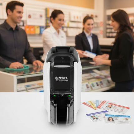 Zebra ZC100, Impresora de Credenciales, Transferencia Térmica, 1 Cara, 300 x 300DPI, USB 2.0