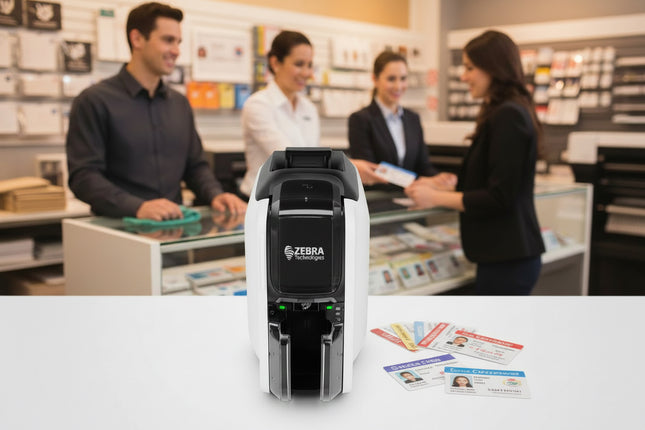 Zebra ZC100, Impresora de Credenciales, Transferencia Térmica, 1 Cara, 300 x 300DPI, USB 2.0