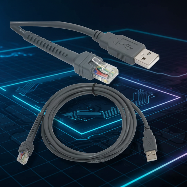 Cable de Escáner USB-RJ45