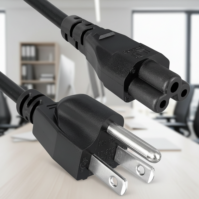 CABLE DE PODER TRIFASICO TREBOL PARA FUENTE DE PODER