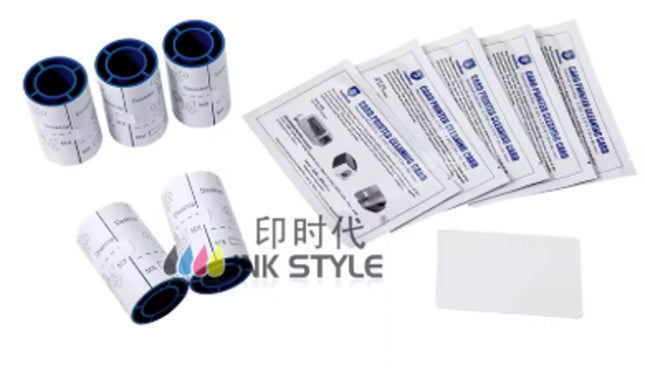 DATACARD Kit de limpieza 549717-001 5x roladores de limpieza 5x tarjetas de limpieza uso para Datacard Select Platinum/AIT Magna Platinum/AIT impresoras
