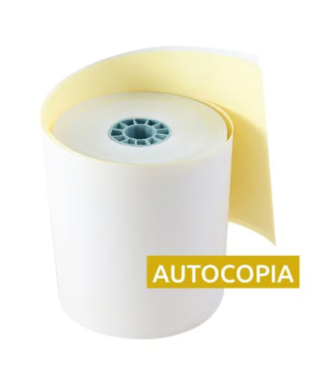 ROLLO AUTOCOPIA Medida 76X70 MM Caja con 50 piezas