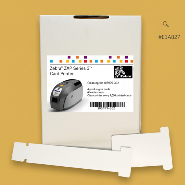 Kit de limpieza tarjeta sanitizadas 1largas y 1chicas, ZXP1 Y ZXP3, 105999-302
