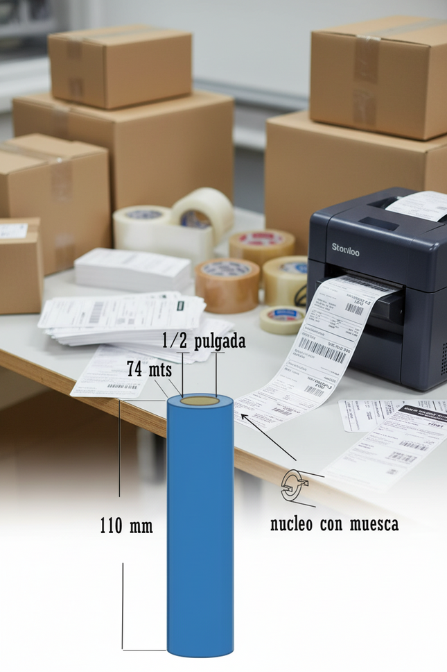 Ribbon Cera-Resina 110X74