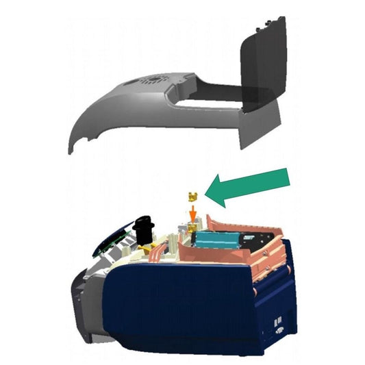 Kit de sensor de cubierta del alimentador Zebra ZXP3 P1031925-053